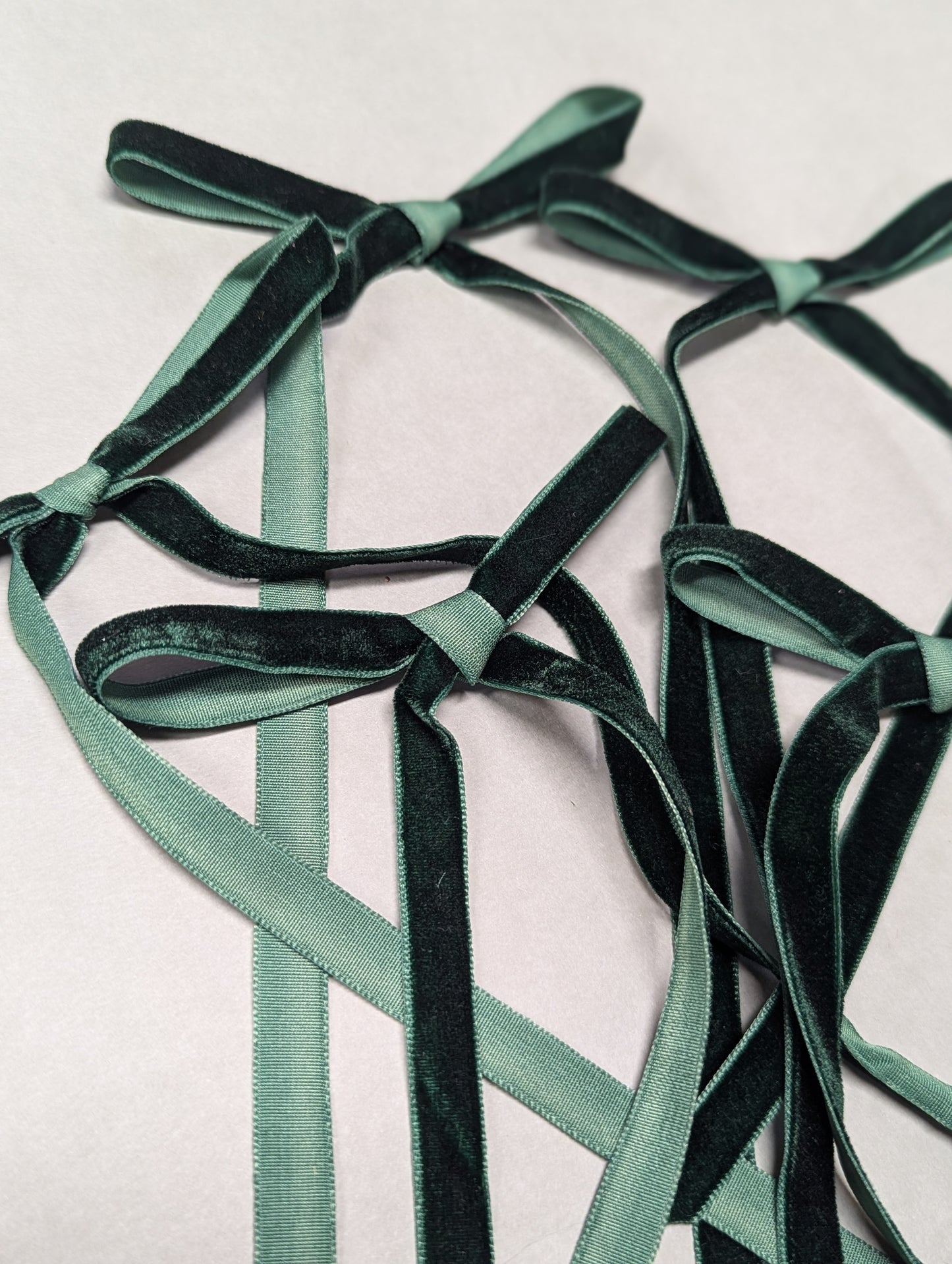 Christmas Thin Velvet Bows