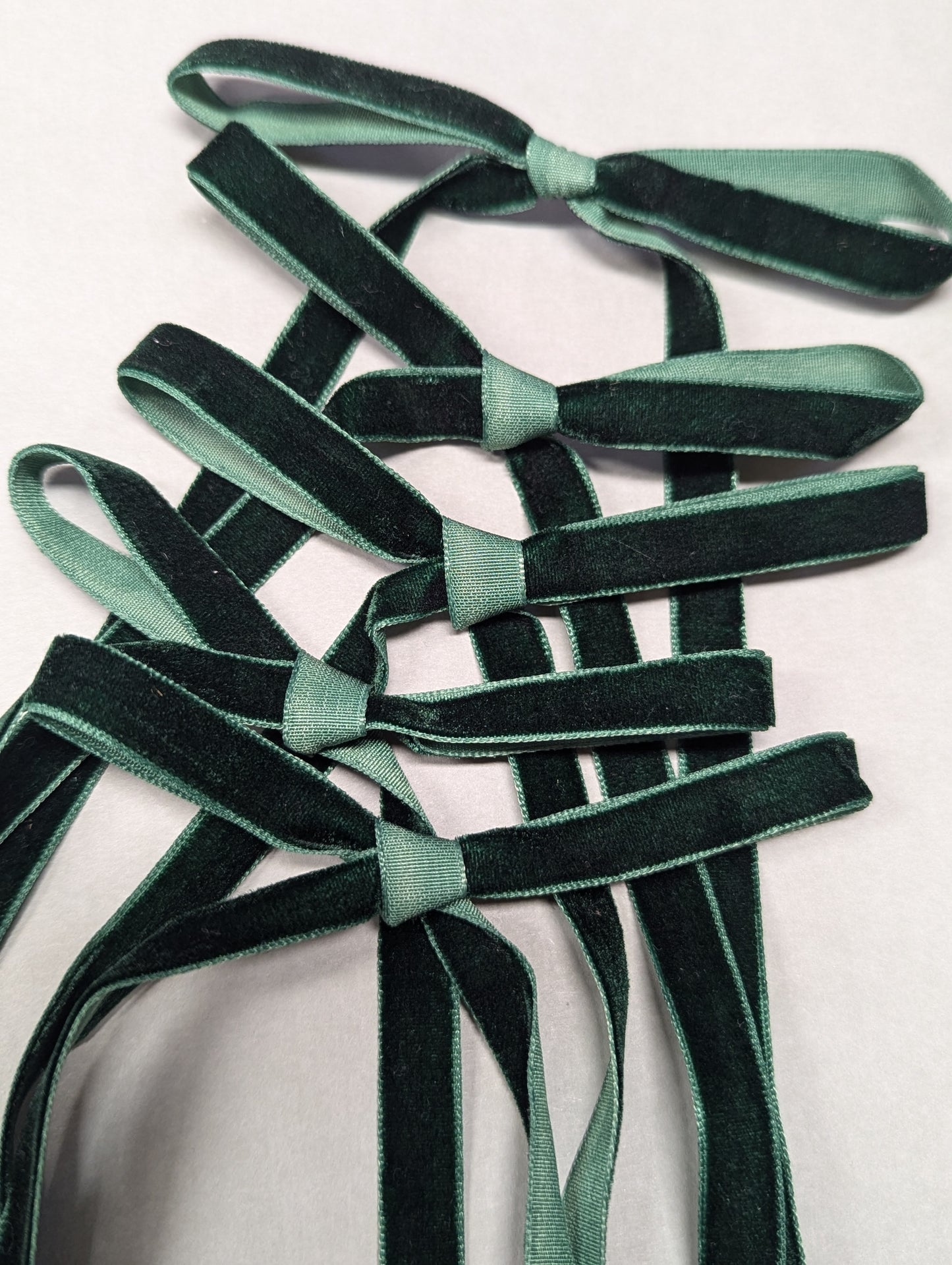 Christmas Thin Velvet Bows