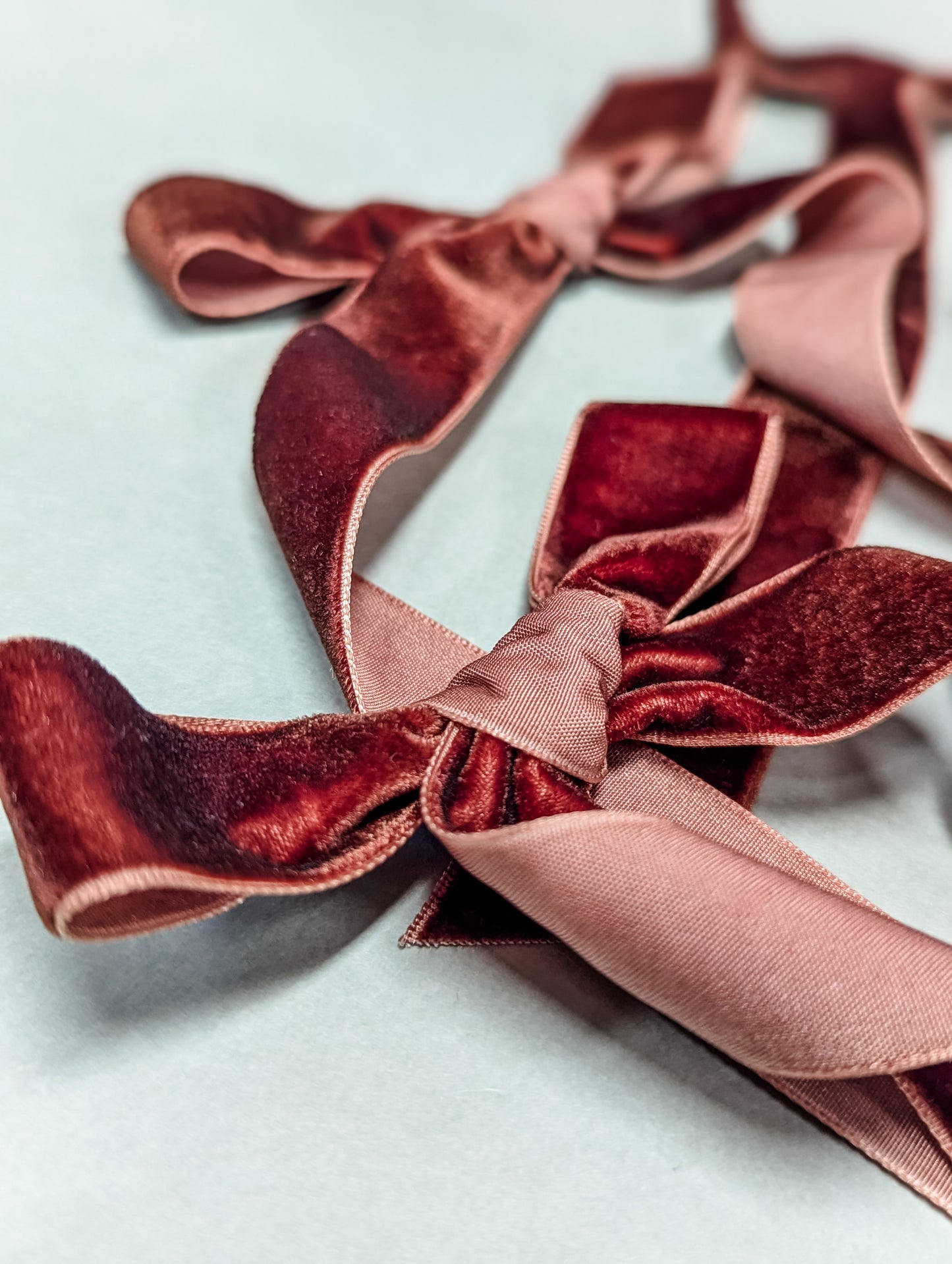 Christmas Wide Velvet Bows