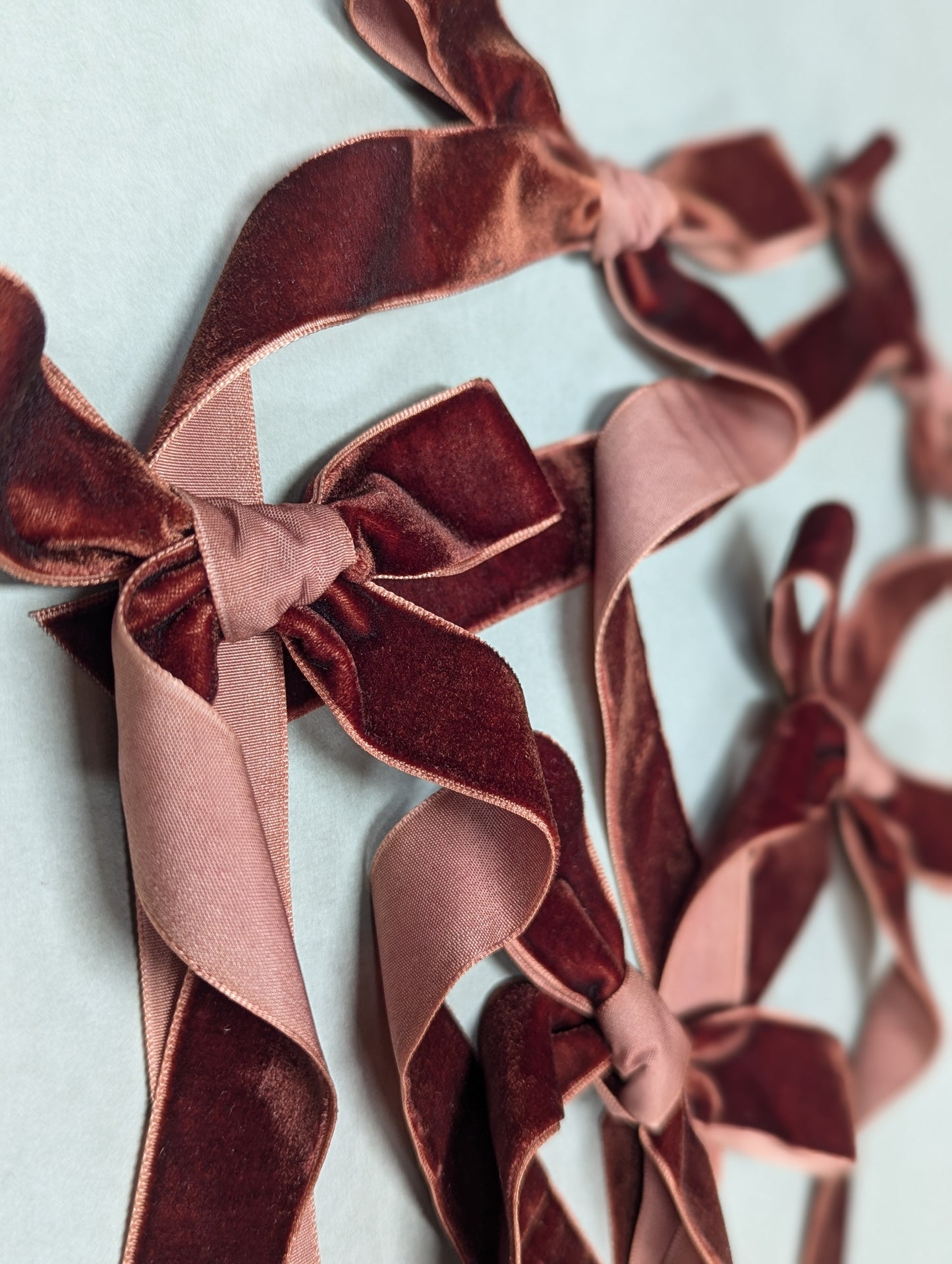 Christmas Wide Velvet Bows