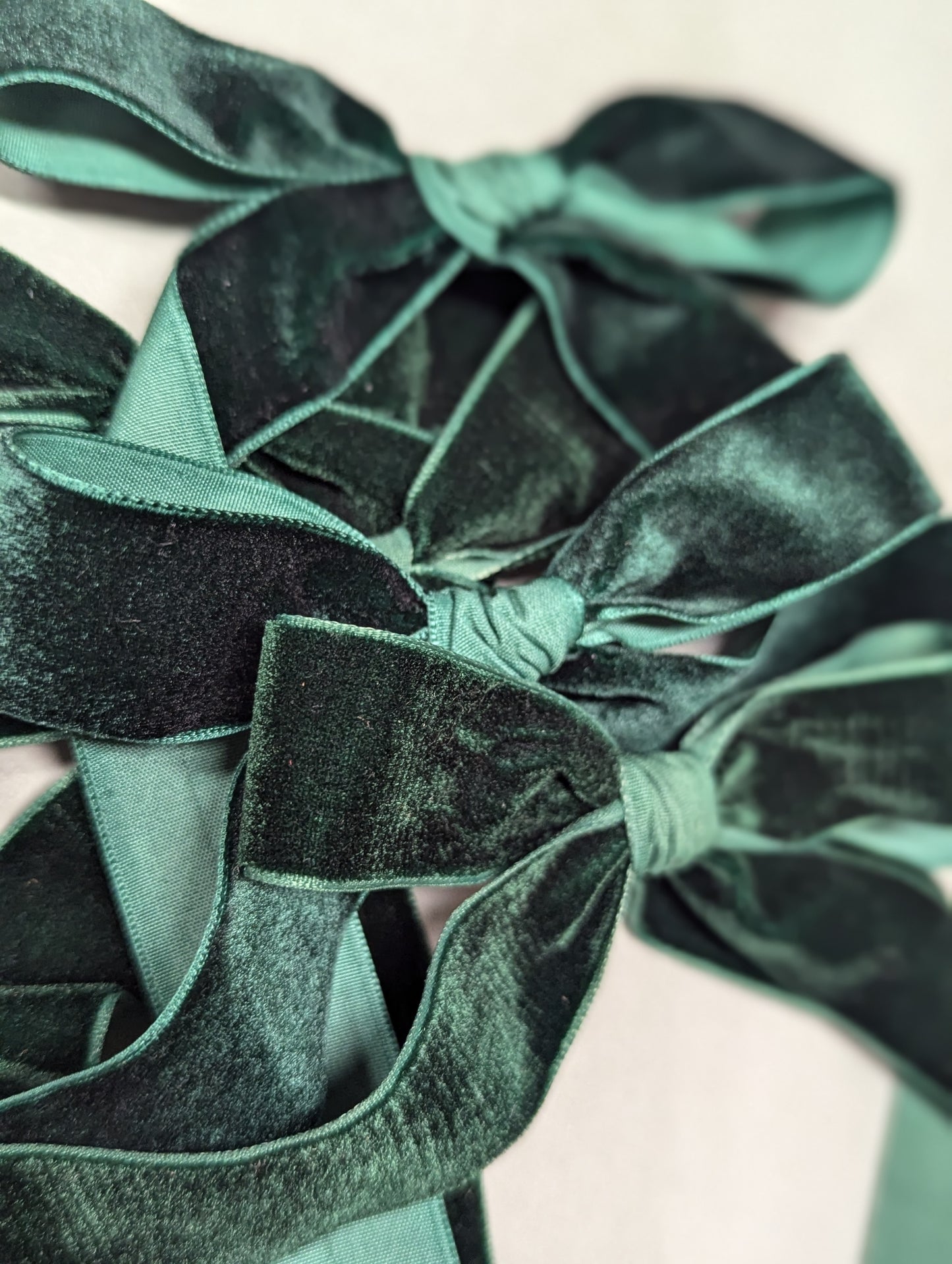 Christmas Wide Velvet Bows