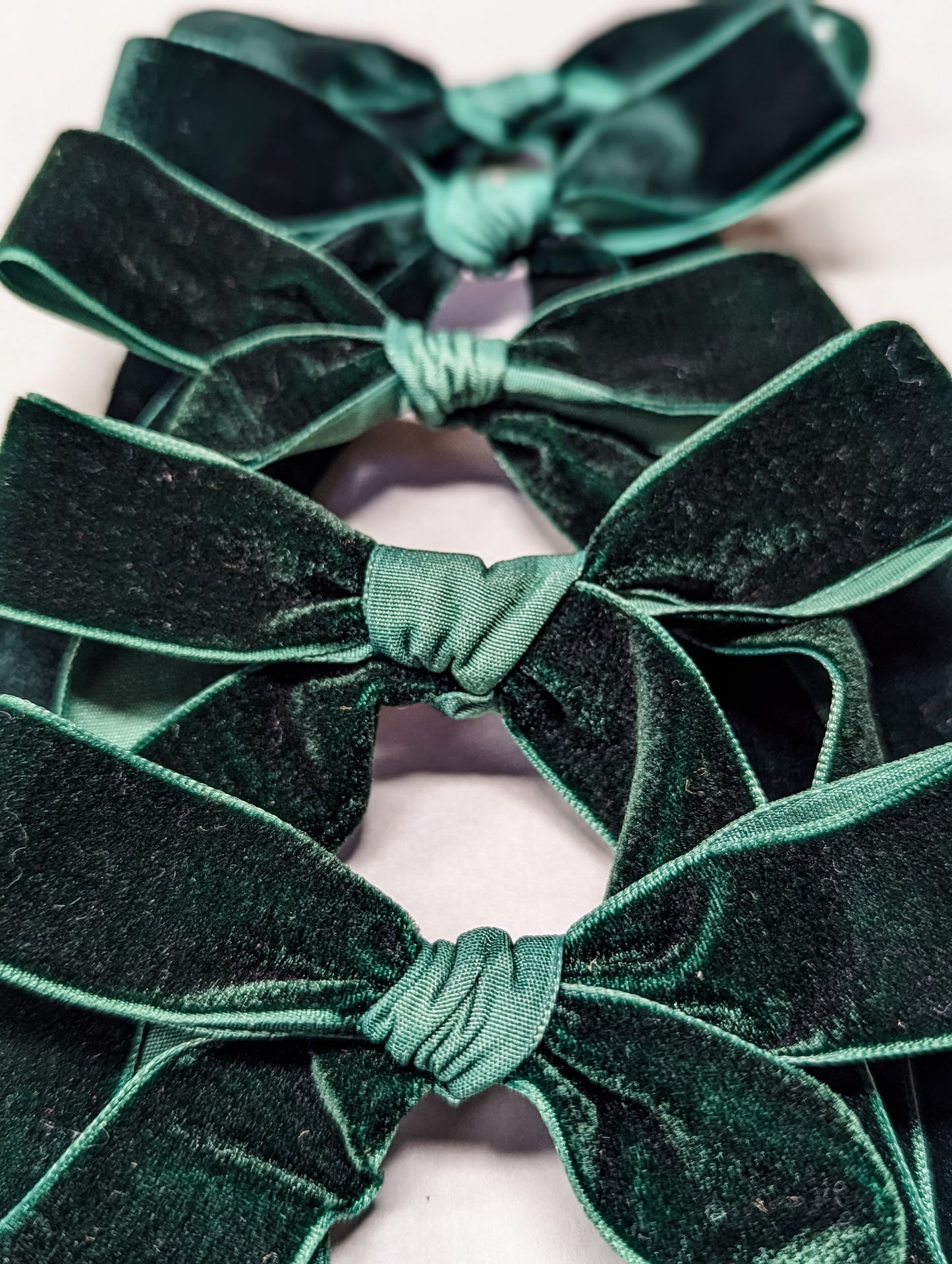 Christmas Wide Velvet Bows