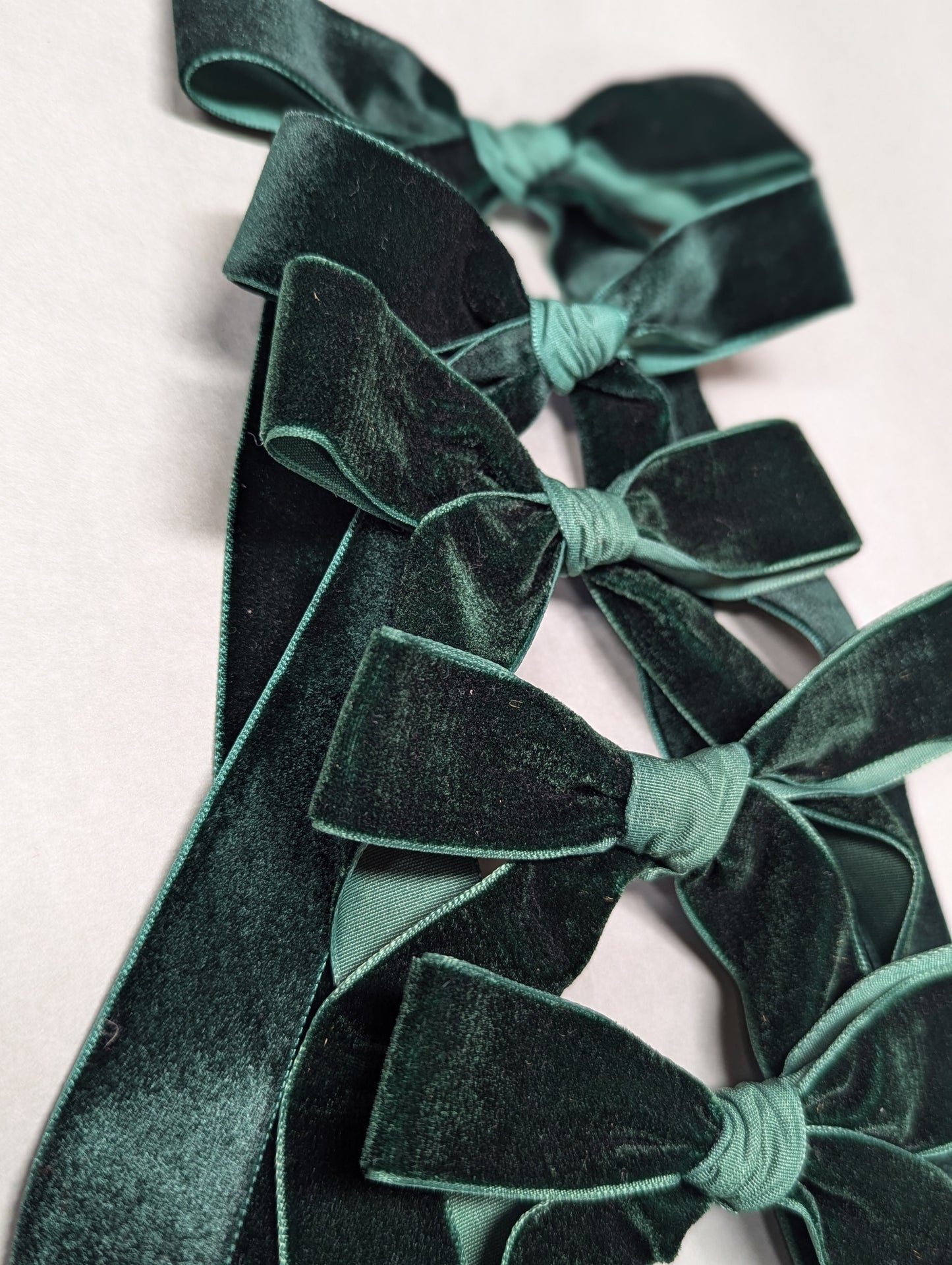 Christmas Wide Velvet Bows
