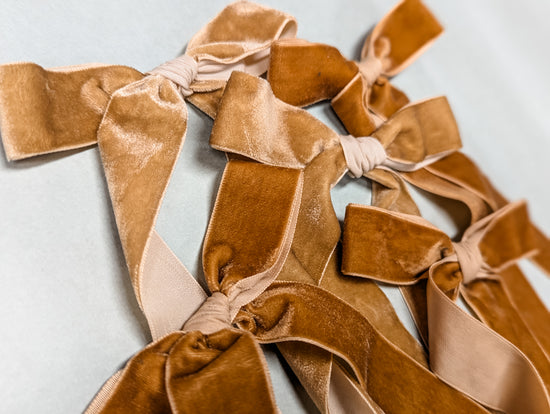 Christmas Wide Velvet Bows