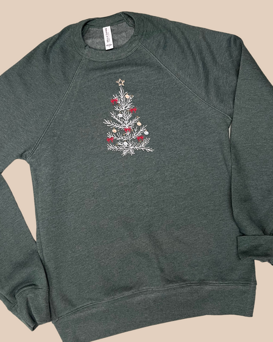 Grey christmas best sale sweatshirt