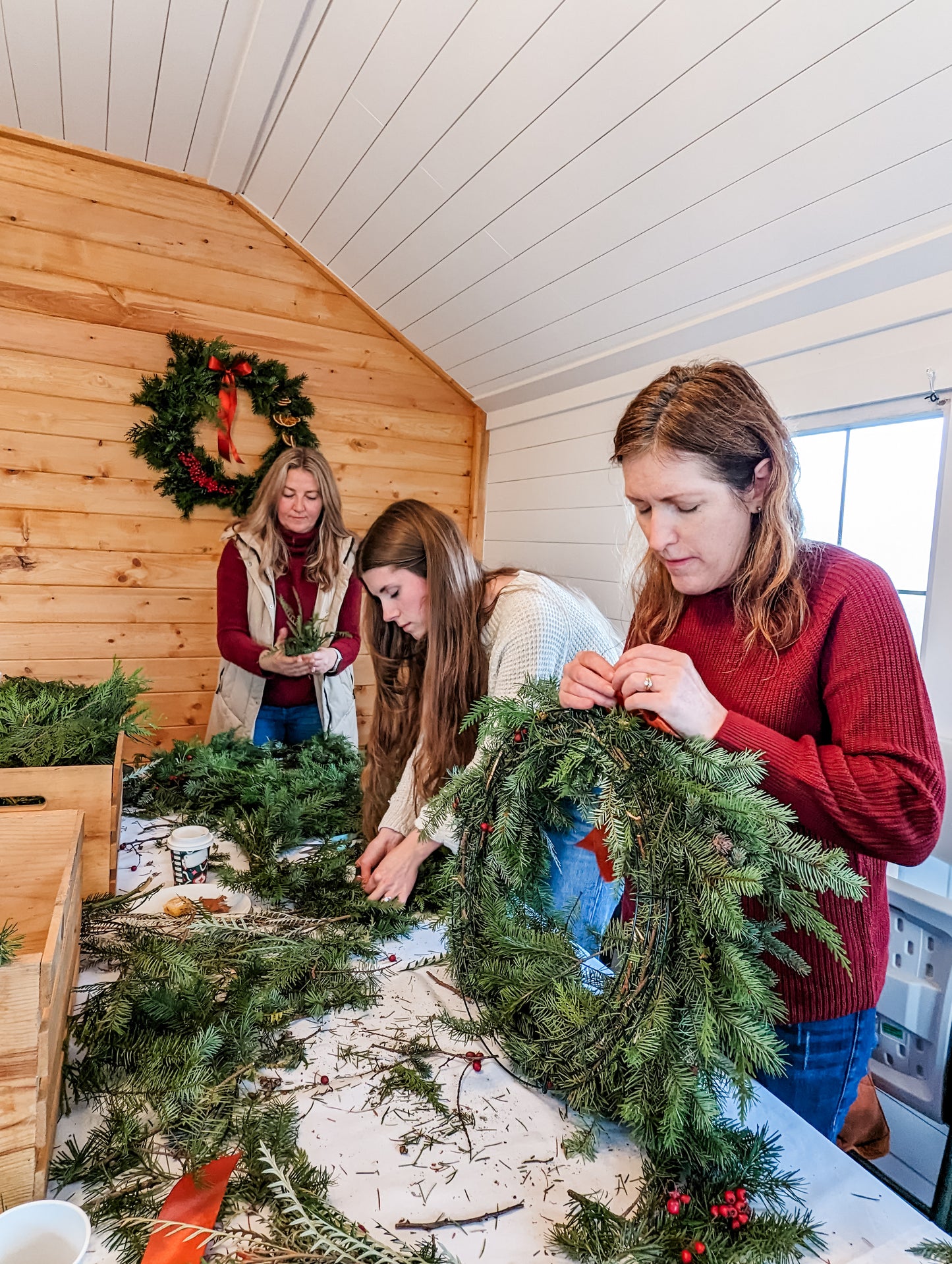 wreath making class