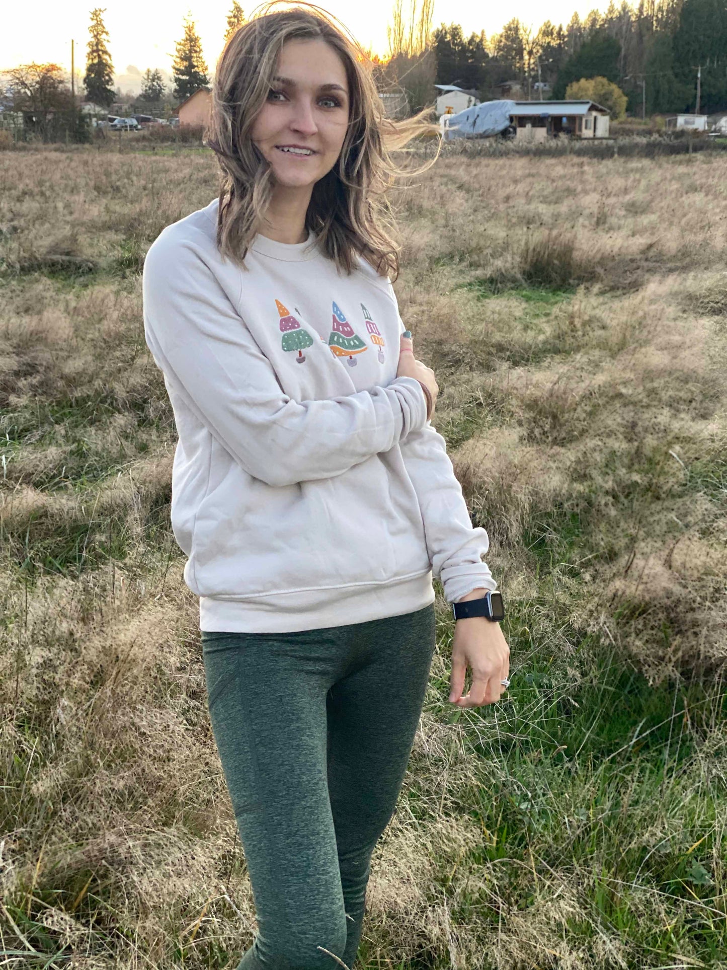 Christmas Trees Sweatshirt