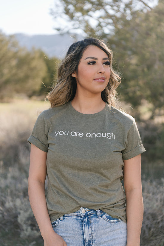 Load image into Gallery viewer, You Are Enough Adult Unisex T-Shirt
